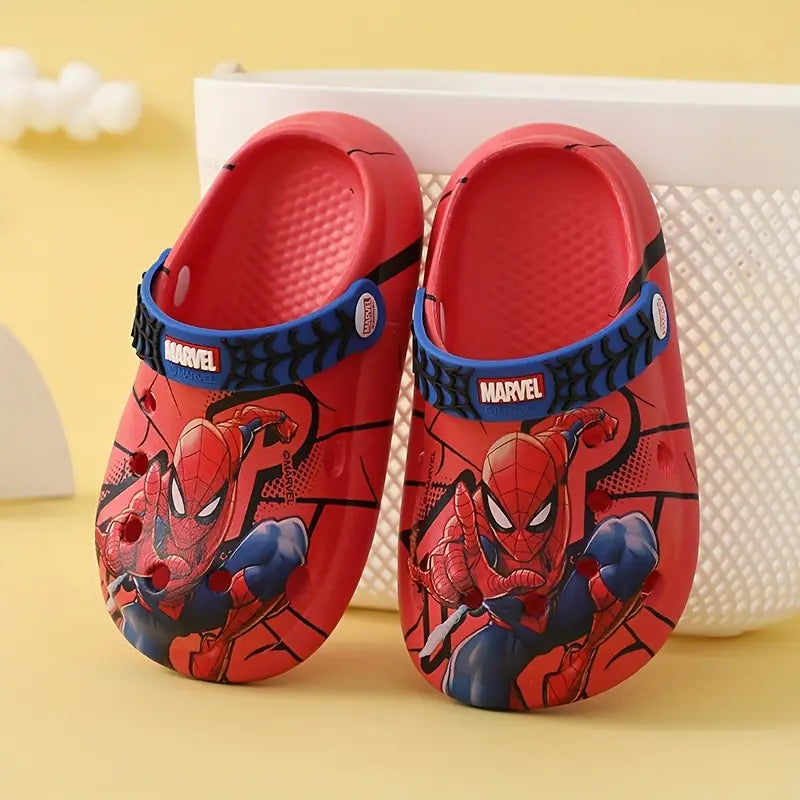 Sabots garçon Spiderman Marvel – Mules légères et confortables pour l’été