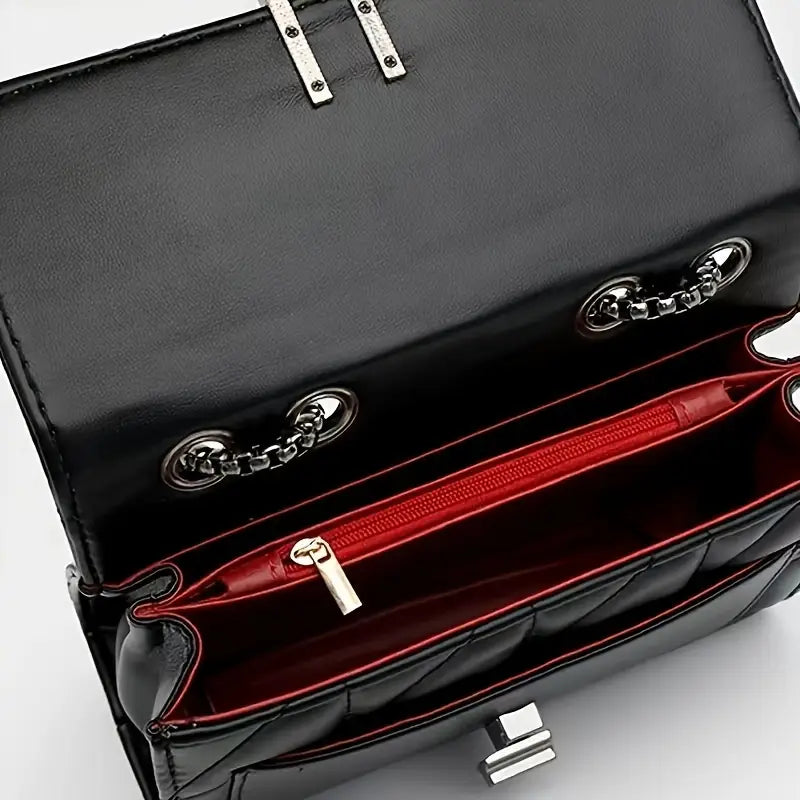 Sac à main femme élégant – Chaîne métallique tendance et design chic