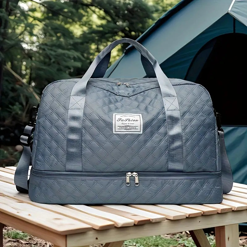 Sac de voyage pliable pour femme Grande capacité, léger et pratique pour la randonnée