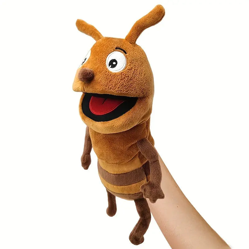 Marionnettes à Main Insectes en Peluche – Jouets Éducatifs et Amusants pour Théâtre et Histoires