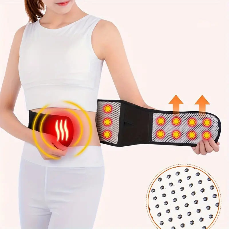 Ceinture lombaire de soutien – Ceinture de maintien dos réglable pour sport et rééducation