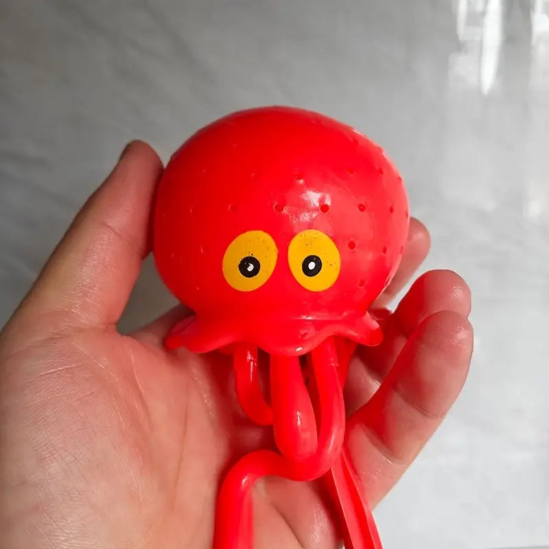 Jouets pieuvres colorées flottantes – Jeux d’eau amusants pour bain, piscine et plage