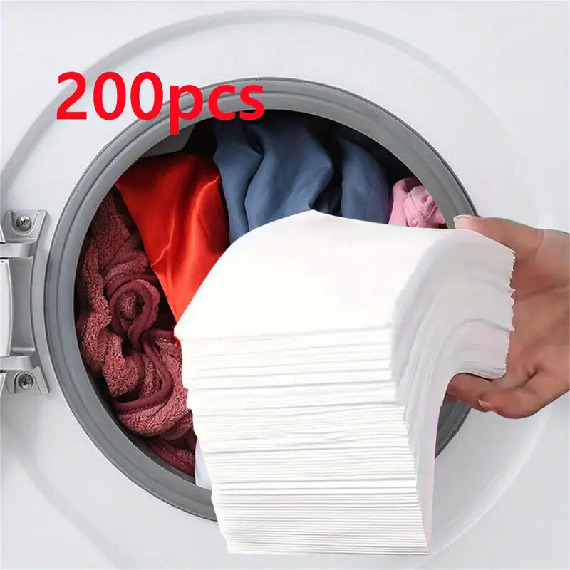 Feuilles anti-transfert de couleur pour machine à laver – Protège-linge et couleurs éclatantes, lot pratique