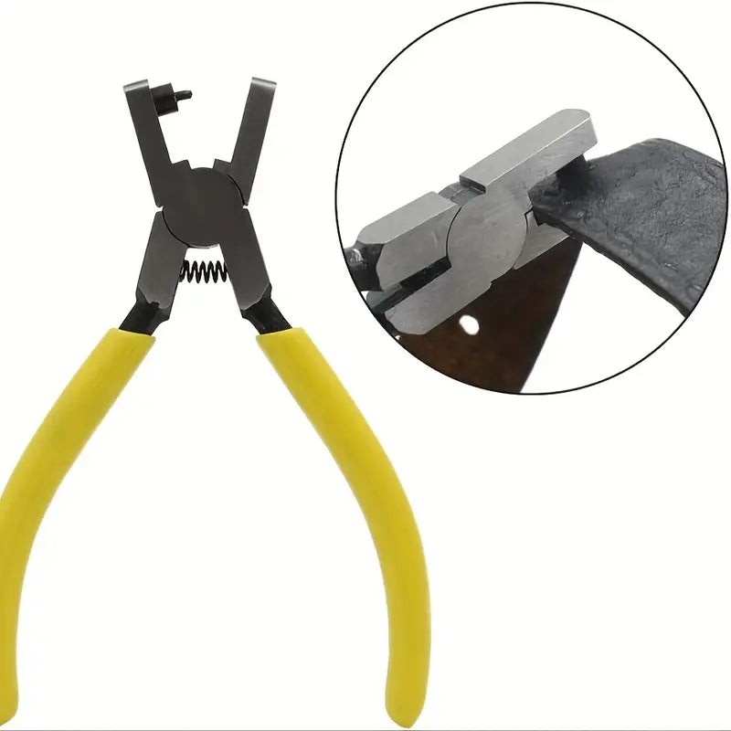 Pince perforatrice pour bracelet de montre – Outil réglage longueur avec poignée antidérapantePince perforatrice pour bracelet de montre – Outil réglage longueur avec poignée antidérapante