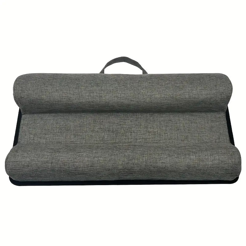 Table de Lit Portable pour Ordinateur – Plateau de Travail Pliable avec Support Antidérapant et Poignée de Transport