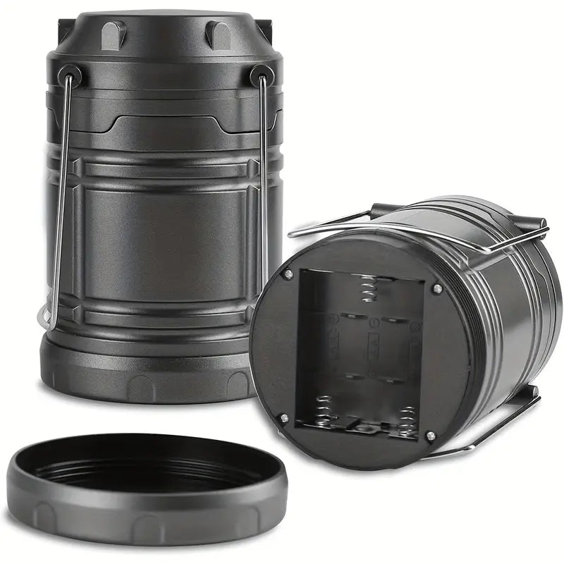 Lot de lampes de camping LED ultra lumineuses – Lanternes portables pliables pour randonnée et bivouac