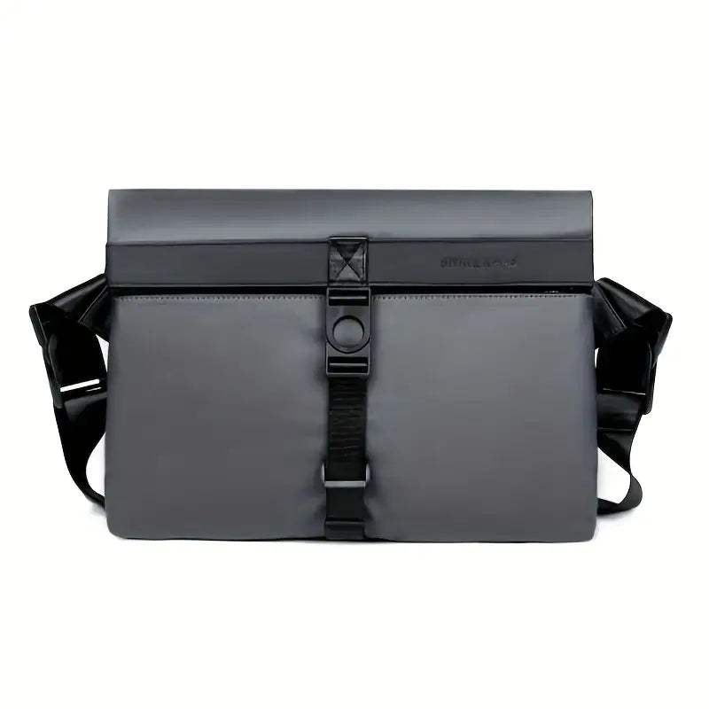 Sac bandoulière homme noir étanche – Design moderne et pratique pour le quotidien