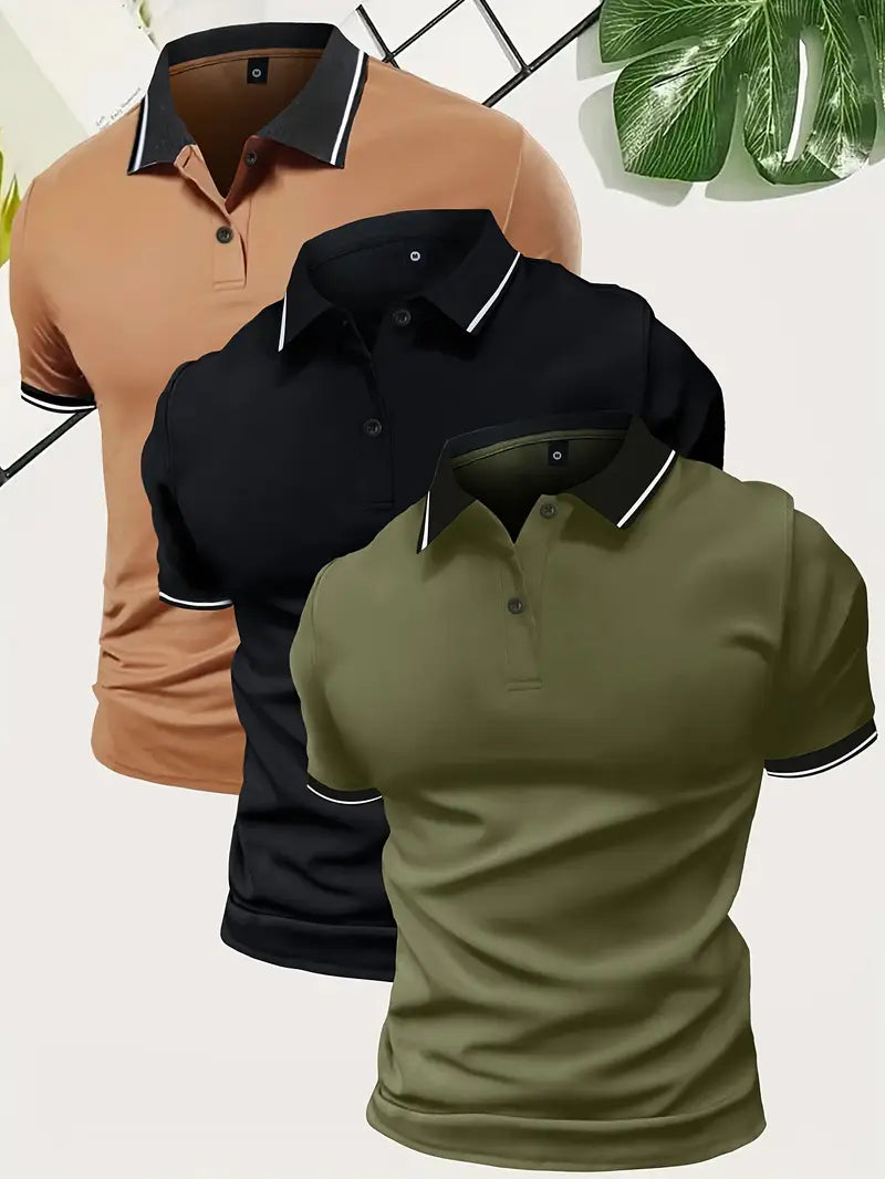Polo de sport homme respirant – Style casual & entraînement
