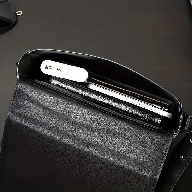 Sac bandoulière homme en cuir – Compact, élégant et pratique pour le quotidien