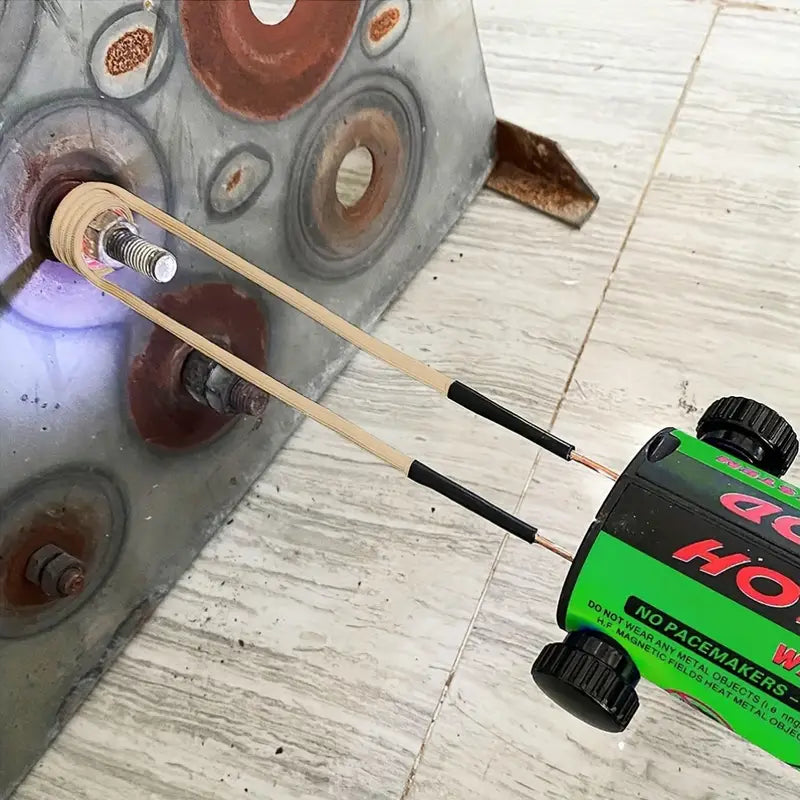 Kit Induction Chauffe-Boulons Électrique – Outils de Chauffage Professionnels avec Bobines et Mallette de Transport