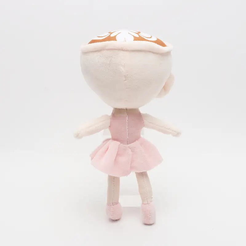 Peluche danseuse ballerine rose – Jouet doux et câlin pour enfants