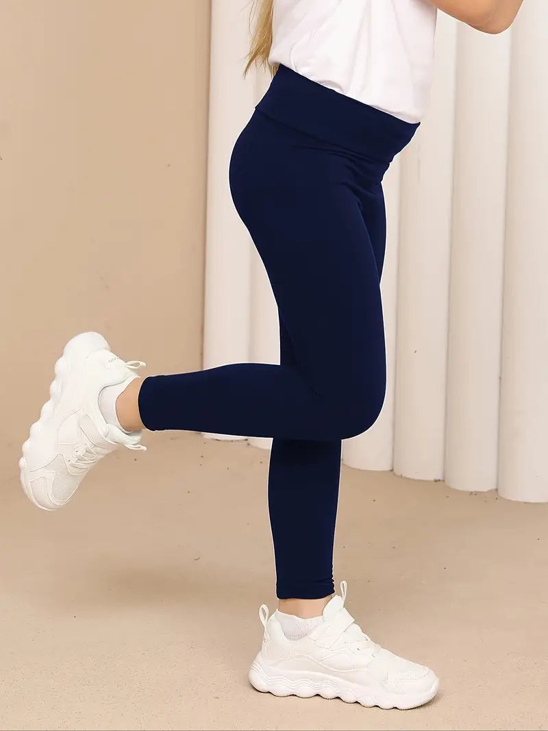 Legging Fille – Pantalon Extensible Confortable pour Sport et Loisirs