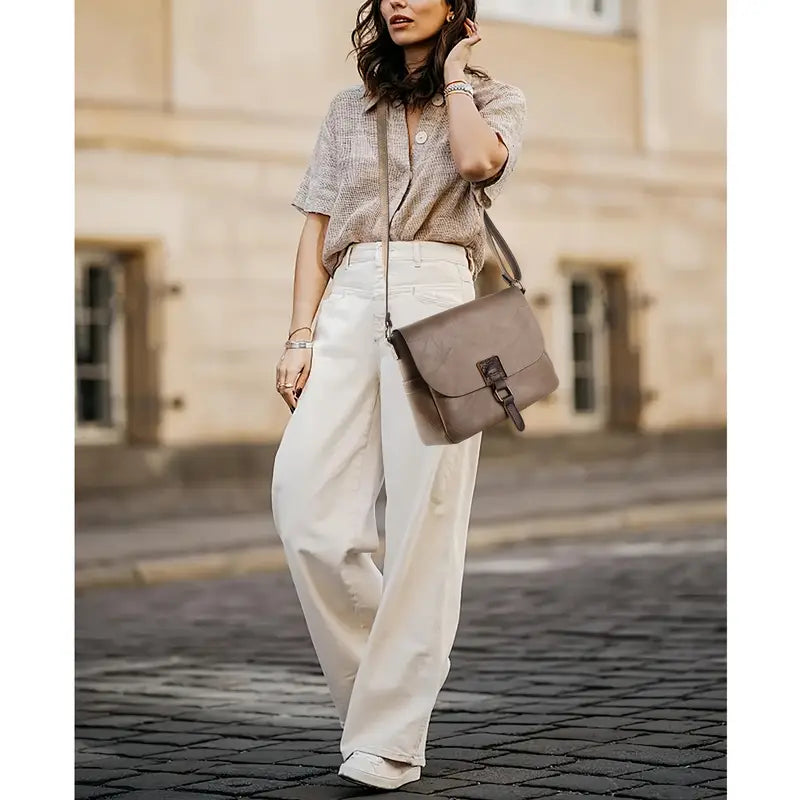 Sac à main femme en cuir vintage  Élégant, pratique et indémodable