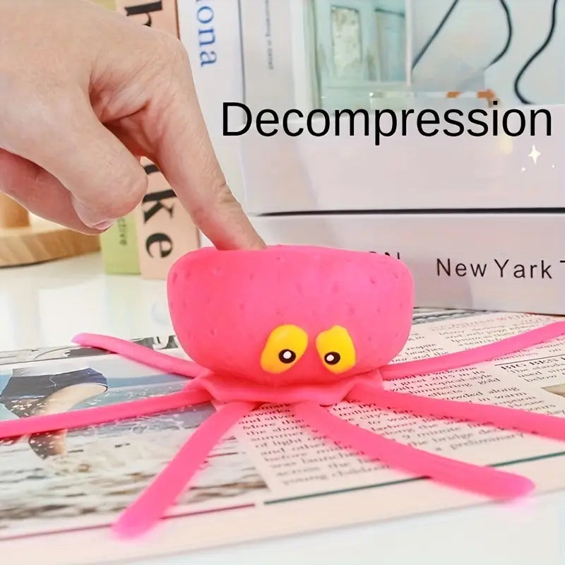 Jouets pieuvres colorées flottantes – Jeux d’eau amusants pour bain, piscine et plage