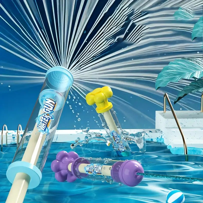 Pistolet à eau longue portée pour enfants – Jouet d’été amusant et coloré