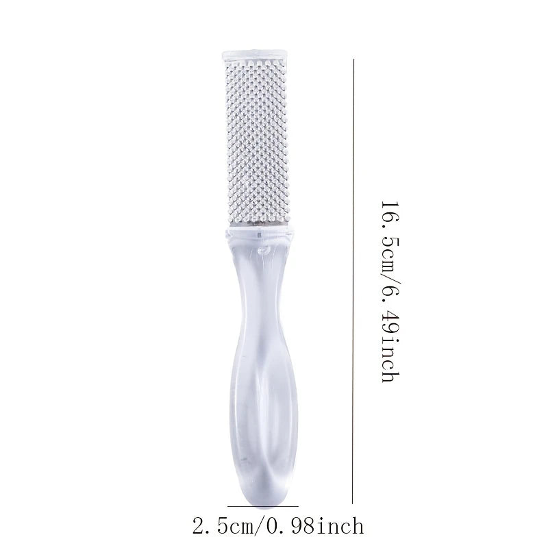 Râpe Pieds Inox Anticallosités – Lime Pied Professionnelle pour Peaux Mortes et Talons Fendillés