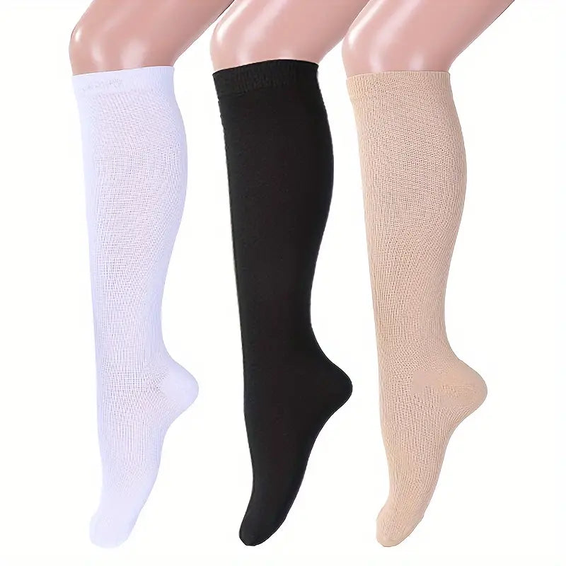 Lot de 3 paires de chaussettes hautes homme – Confort, chaleur et style classique