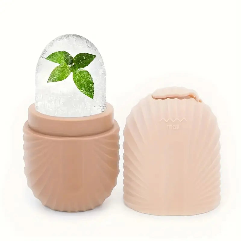 Glaçon Visage Réutilisable – Bâton de Glace Massage Anti-Poches & Teint Éclatant