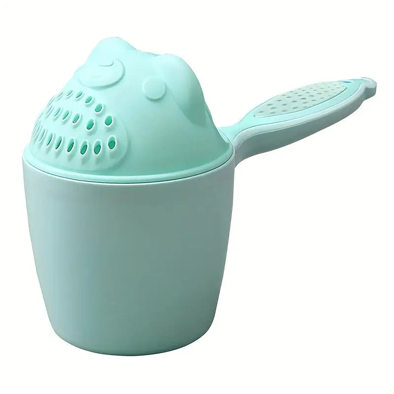 Gobelet de rinçage bébé avec couvercle en silicone – Accessoire de soins dentaires et bain pratique