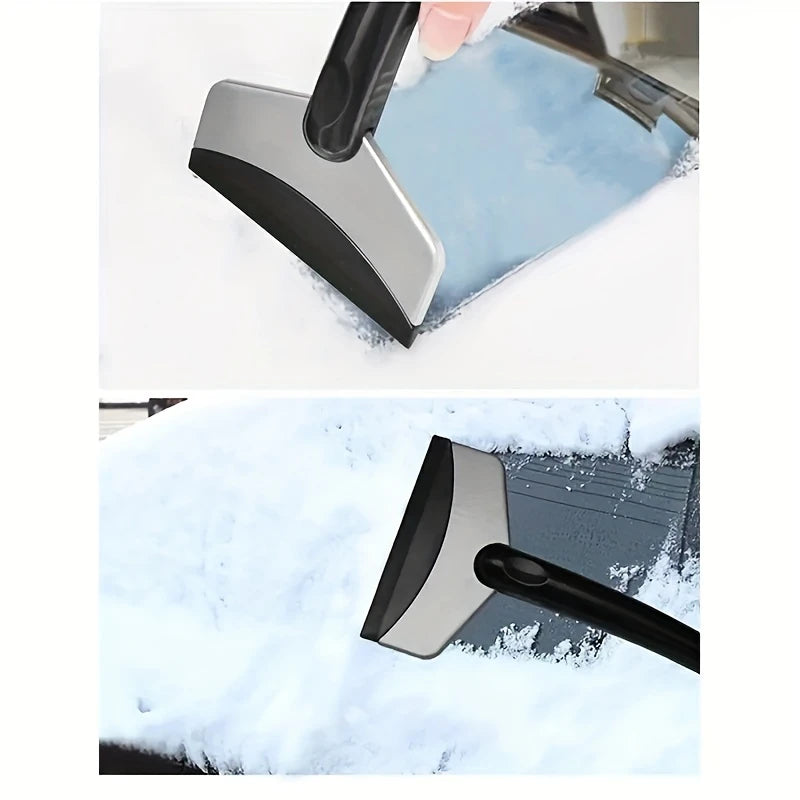 Grattoir à Glace Ergonomique pour Pare-Brise – Large Surface 11 cm, Poignée Confort pour Déneigement Facile