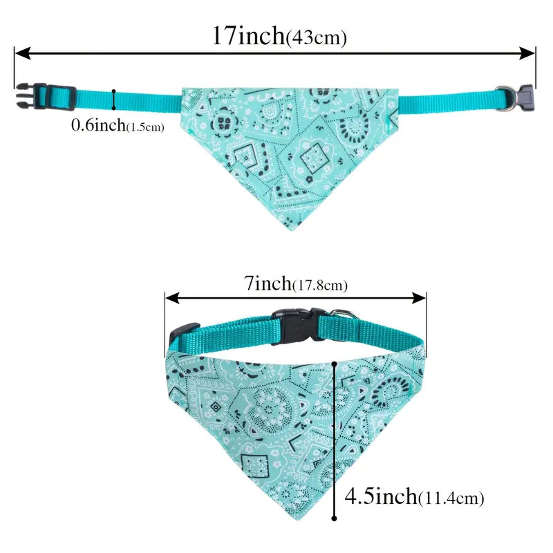 Lot de 3 Bandanas pour Chien ou Chat – Accessoires Stylés et Confortables pour Animaux de Compagnie