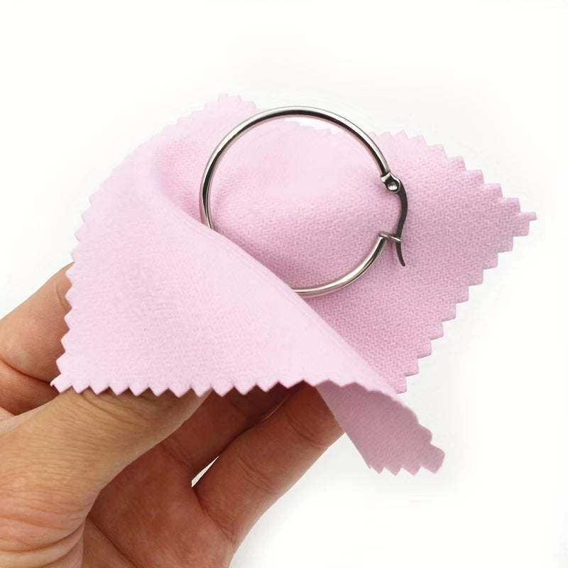 Lot de 15 Chiffons Microfibres Antirayures – Lingettes de Nettoyage Douces pour Bijoux, Lunettes et Écrans