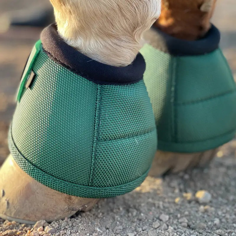 Cloches de Protection Antichoc pour Sabots – Guêtres d'Équitation en Nylon Résistant – Couleur Rose