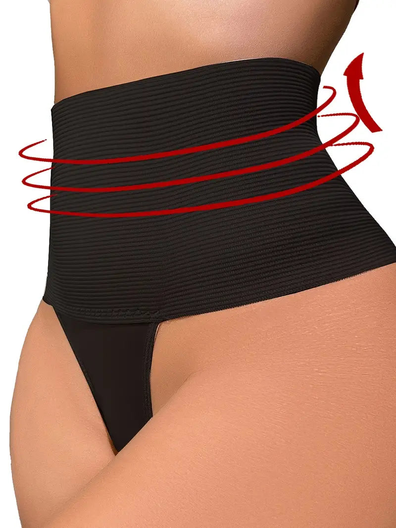 Culotte Gainante Taille Haute Effet Ventre Plat – Lingerie Sculptante Invisible & Confortable