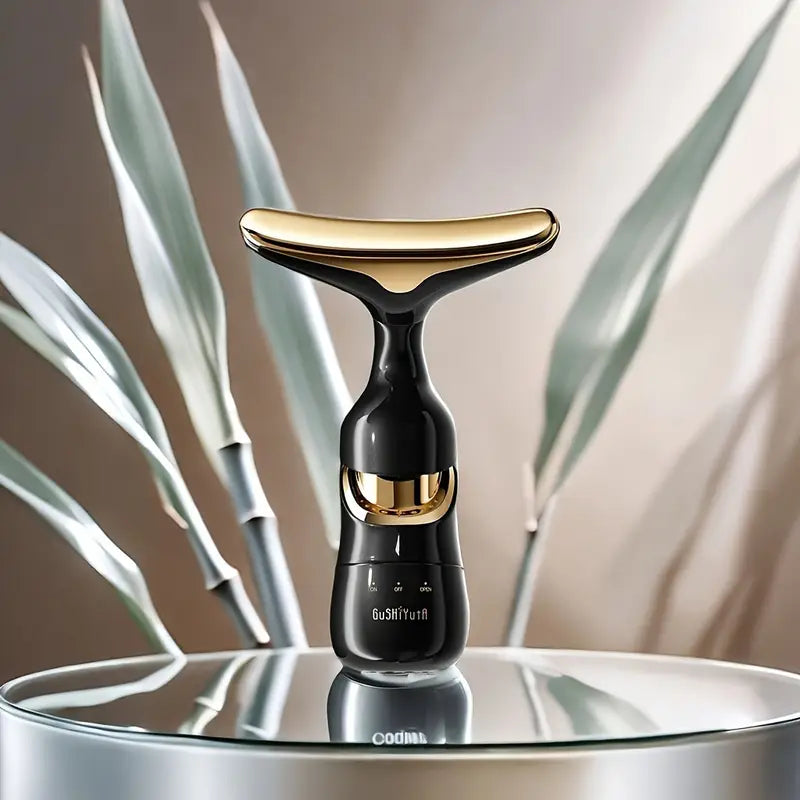 Masseur Électrique Visage et Cou – Technologie Lifting Raffermissante & Design Ergonomique