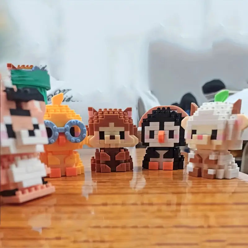 Mini Animaux en Briques à Assembler – Jouet Créatif et Éducatif pour Petits Animaux