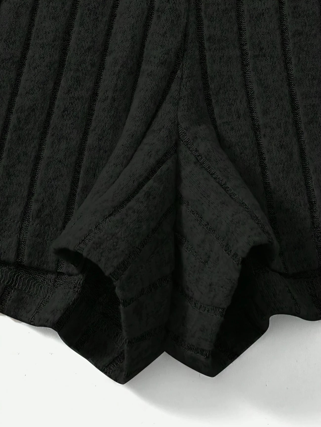 Short de Plage Femme Côtelé – Look Décontracté & Confortable, Idéal Été ou Détente
