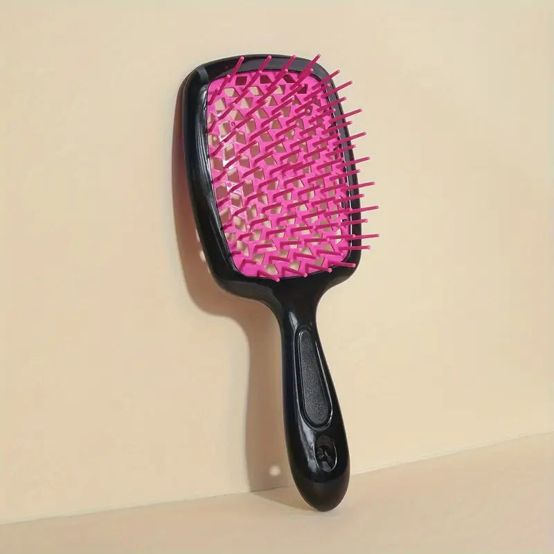 Kit Coiffure Professionnel 6-en-1 – Brosse, Peignes, Vaporisateur & Outils de Séparation
