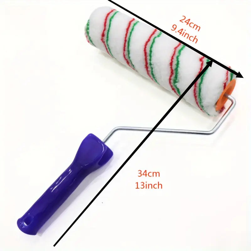 Rouleau à peinture microfibre 23 cm – Finition lisse sur murs et plafonds, idéal pour grandes surfaces