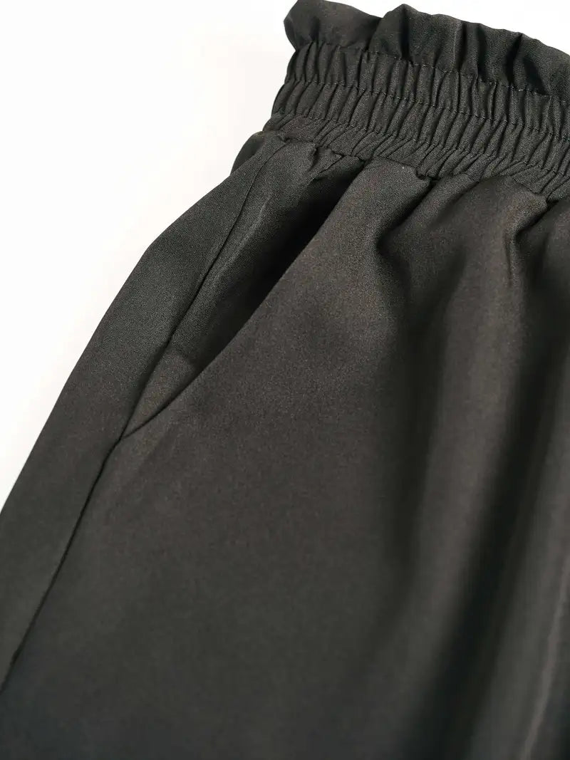 Pantalon Large Fluide Taille Haute – Must-Have Chic pour l’Été