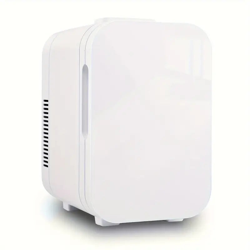 Mini Frigo Design Noir et Blanc 10L – Réfrigérateur Portable Silencieux pour Boissons, Soins ou Bureau