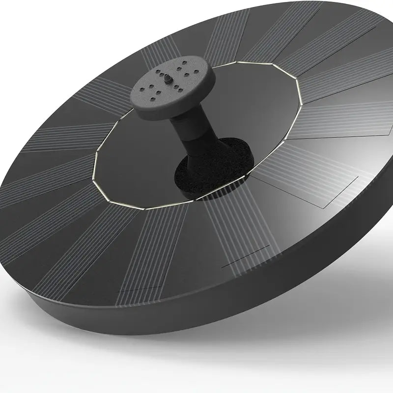 Fontaine Solaire de Jardin avec Pompe Intégrée – Décoration d'Étang et Arrosage Automatique pour Pots et Massifs