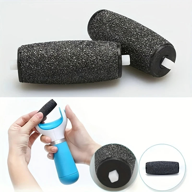 Recharges Rouleaux pour Râpe Électrique Pieds – Lot de 09 Têtes Exfoliantes Anti-callosités