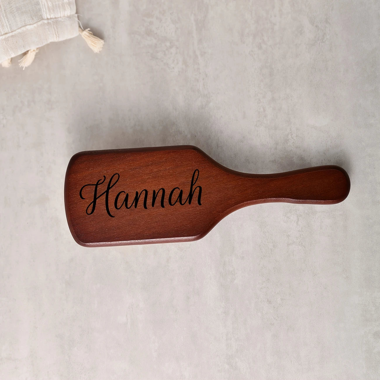 Brosse à Cheveux en Bois Personnalisée – Cadeau Unique & Naturel