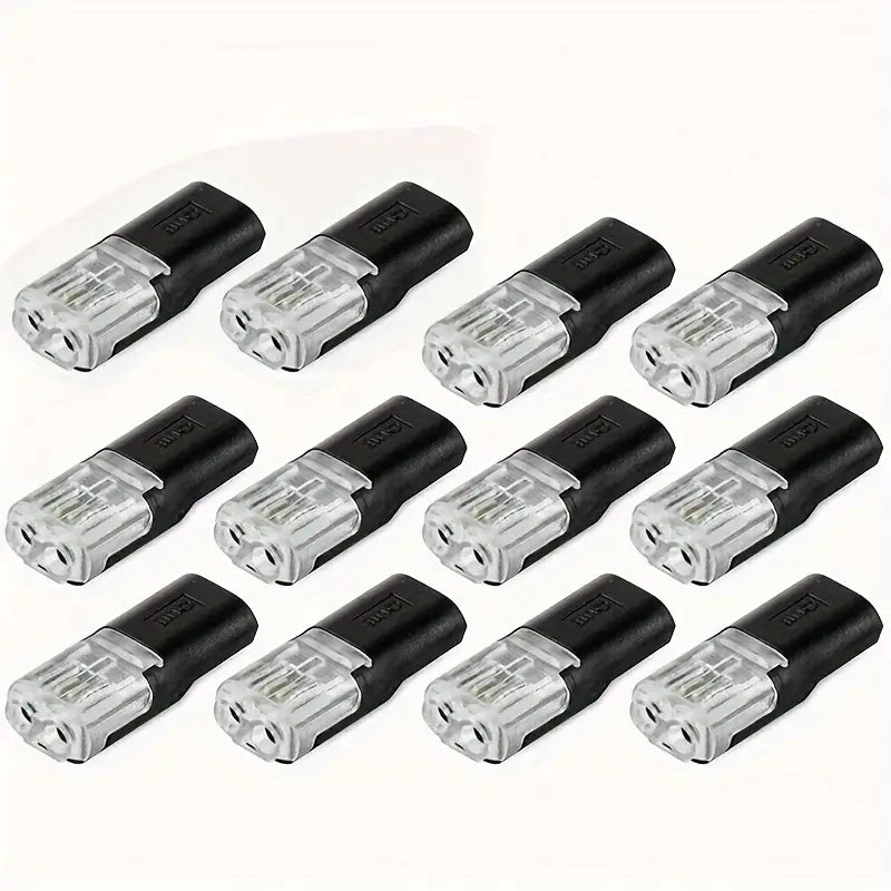 Connecteurs Électriques Rapides sans Soudure – Lot de 6/12/24 Pièces pour Câbles Auto, LED & Bricolage