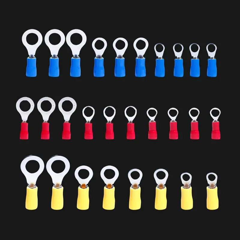 Kit Cosses à Œillet Isolées Multicolores – Connecteurs Électriques pour Électronique Industrielle
