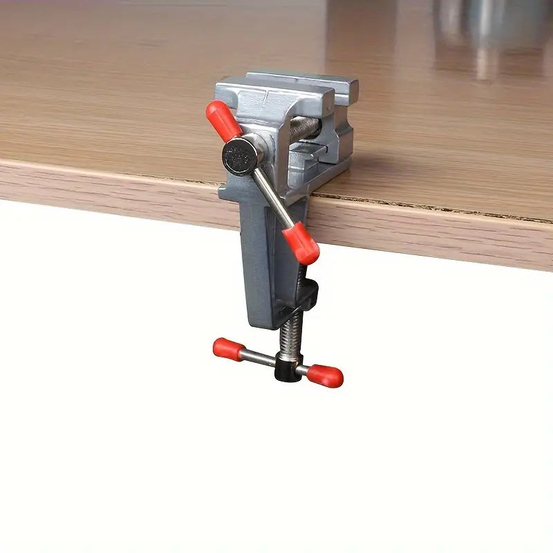 Mini Étau de Table en Acier – Outil de Serrage Réglable pour Bricolage, Modélisme et Petits Travaux