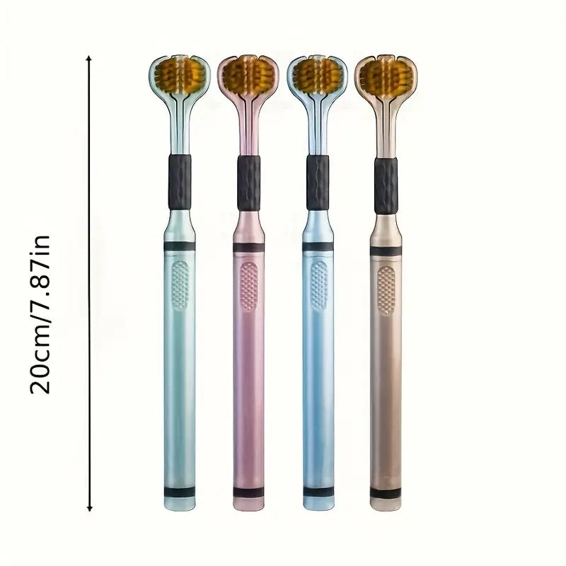 Brosse de Massage Capillaire Antichute – Brosse Stimulante pour le Cuir Chevelu avec Manche Antidérapant, Soin et Détente à Domicile