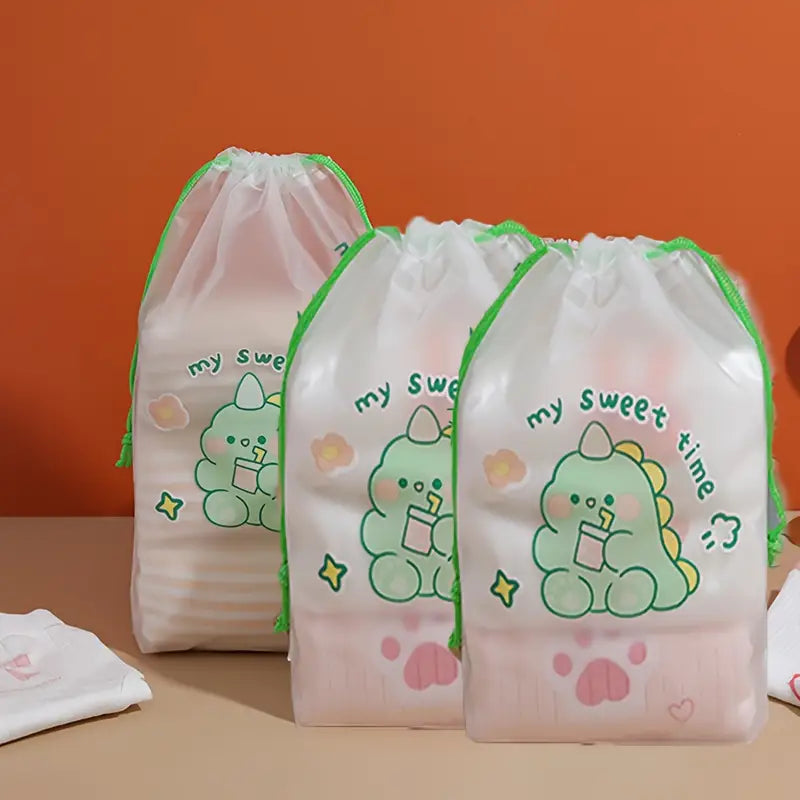 Sacs de rangement voyage étanches  Pochette à cordon motifs animaux et cactus