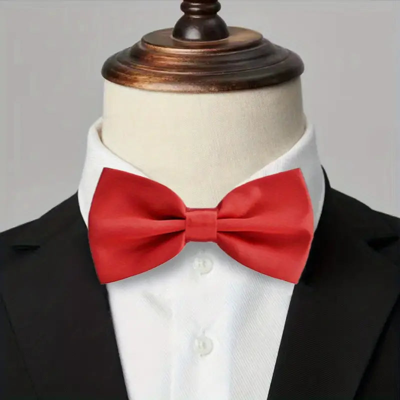 Nœud papillon noir homme – Accessoire élégant pour costume, mariage et soirée chic