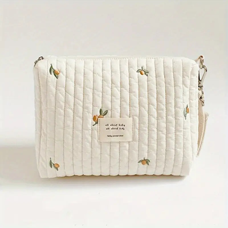Trousse de toilette bébé matelassée – Sac de voyage compact et mignon avec plusieurs motifs