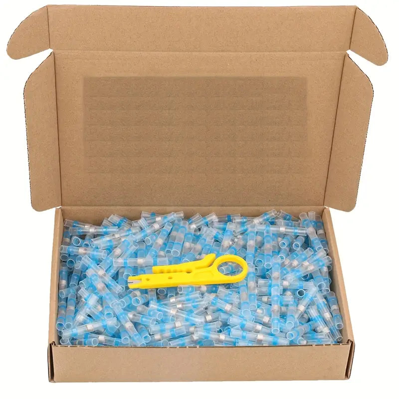 Kit Connecteurs Thermorétractables avec Outil de Dénudage – Solution de Raccordement Électrique pour Électronique Industrielle