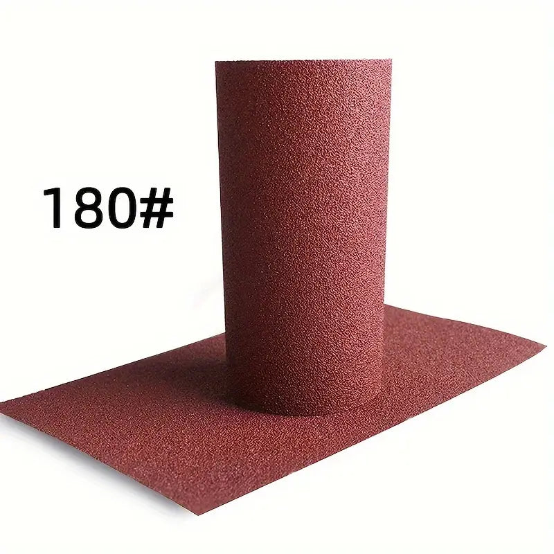 Rouleau de Papier Abrasif Grain Fin – Idéal pour Ponçage Bois, Métal et Finition de Surface