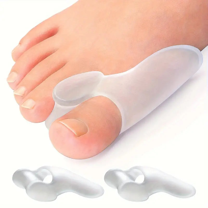 Correcteur d’oignons en silicone – Orthèse Hallux Valgus pour soulagement et alignement du gros orteil