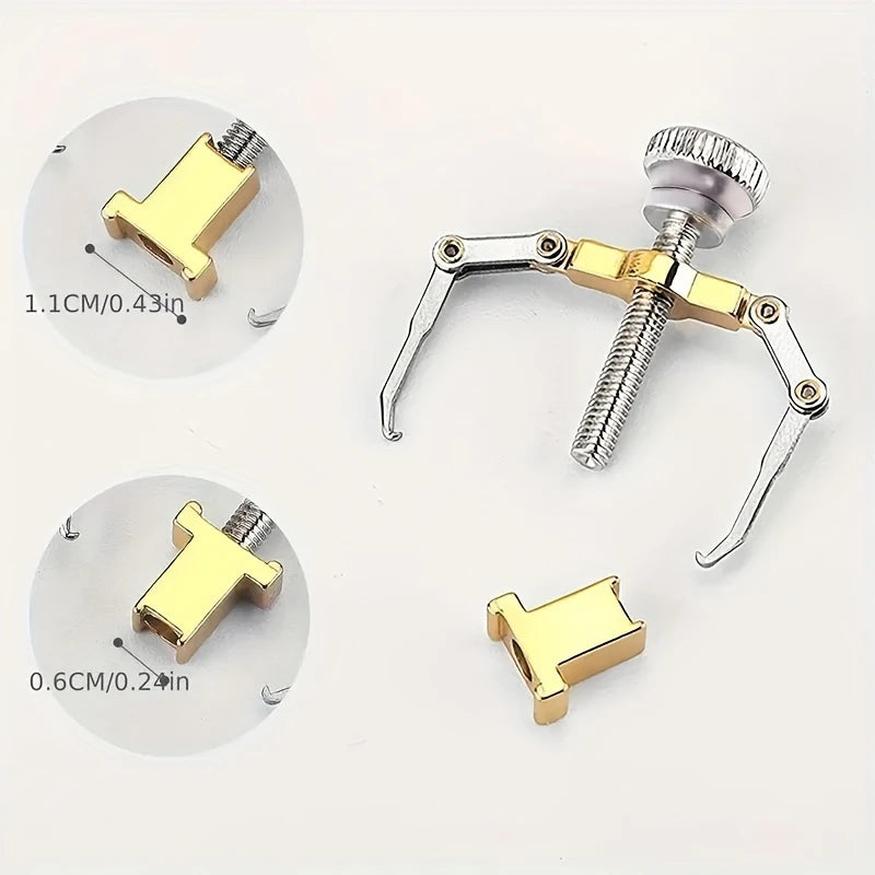 Extracteur d’Ongles Incarnés Professionnel – Outil Correcteur de Pédicure en Acier Inoxydable