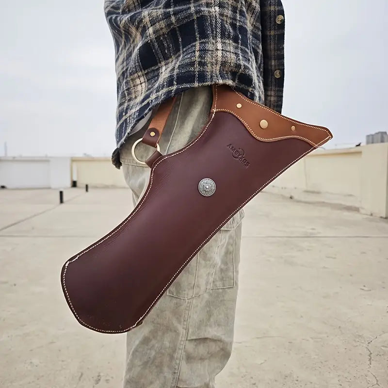 💡 Exemple de titre SEO : Étui en cuir vintage pour fusil – Housse robuste et élégante pour transport et protection